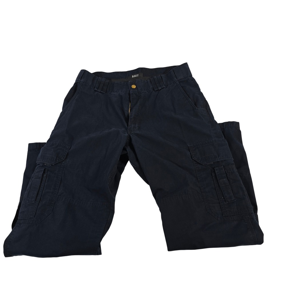 5.11 Tactical Men's Navy Blue Cargo Pants Work Utility Outdoor Size 36x32‎